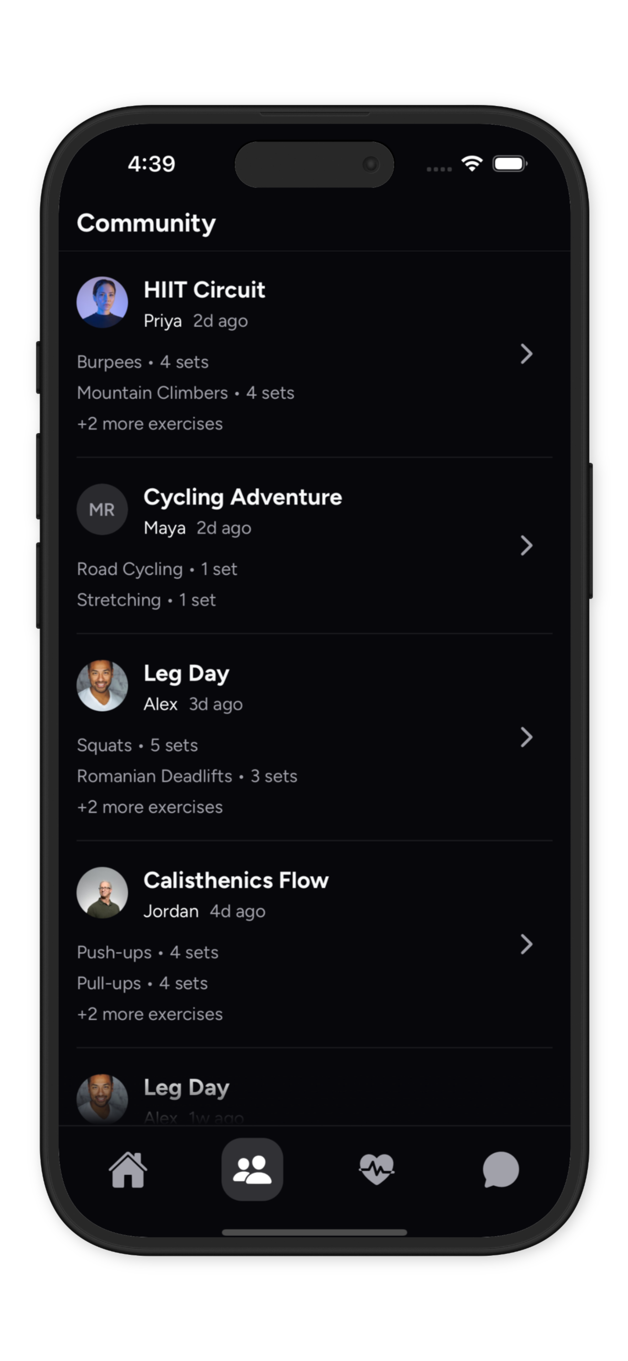 Chavo Community Features
