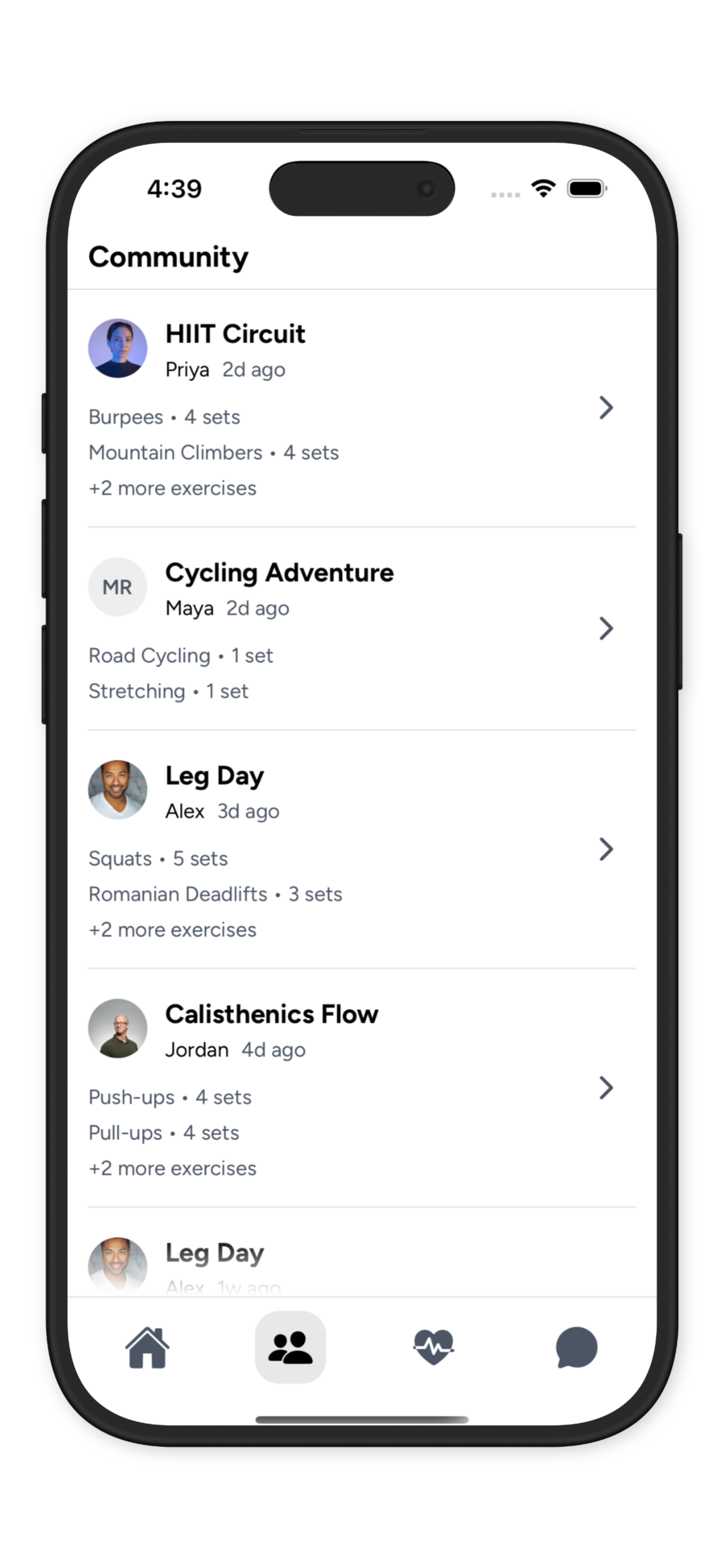 Chavo Community Features